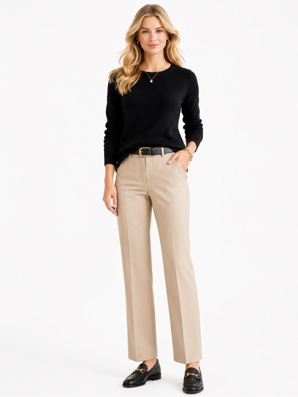 Tahari Midnight Black Women's Sweater